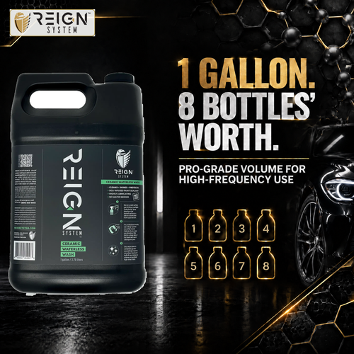 Ceramic Waterless Wash, 1 Gallon • The Ultimate Care Solution - Reign System