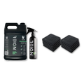 Ceramic Waterless Car Wash Pro Kit Bundle | 1 Gallon + 16 oz Bottle + 8 Towels - Reign System