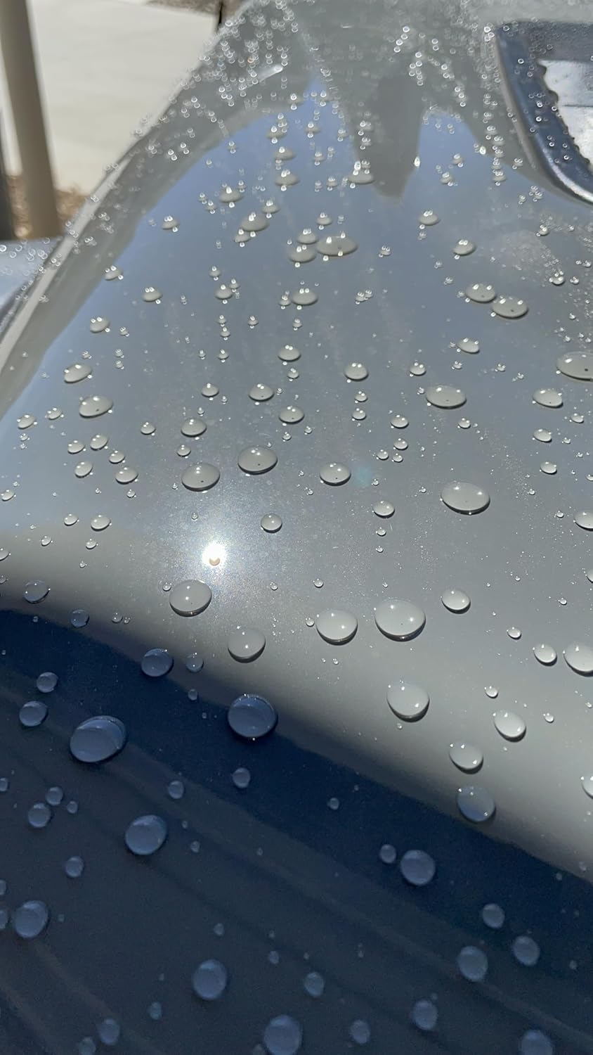 Reign System Ceramic Waterless Car Wash – 3-in-1 Wash, Shine & Ceramic Protection – No Hose Needed – Eco-Friendly Detailing Spray for Paint, Glass, Chrome & Wheels – Hydrophobic, Streak-Free Finish - Reign System