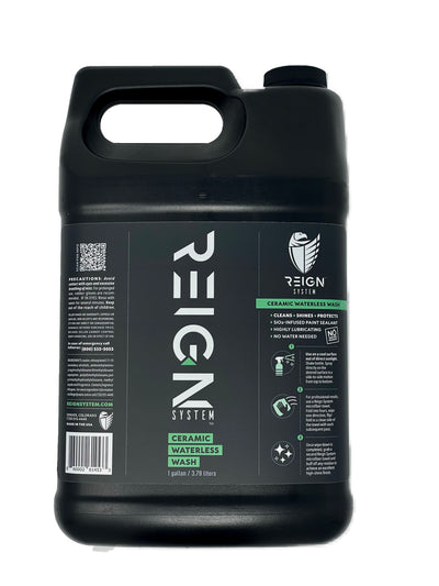 Ceramic Waterless Wash - 1 Gallon Size, the Ultimate Car Care Solution - Reign System