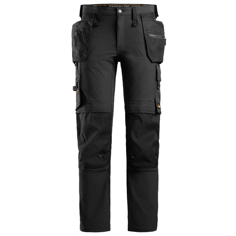 U6271 Snickers AllroundWork Full Stretch Work Pants + Holster Pockets - Reign System