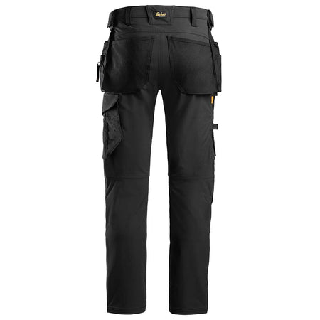 U6271 Snickers AllroundWork Full Stretch Work Pants + Holster Pockets - Reign System