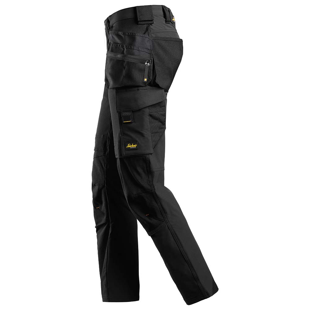 U6271 Snickers AllroundWork Full Stretch Work Pants + Holster Pockets - Reign System