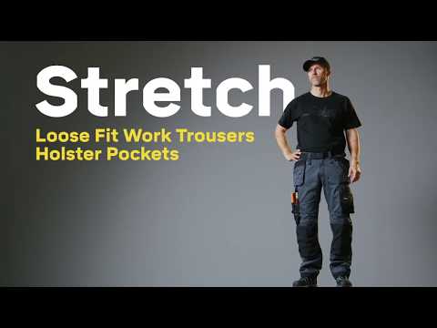 Snickers Workwear U6251 AllroundWork Stretch Loose Fit Work Pants + Ho